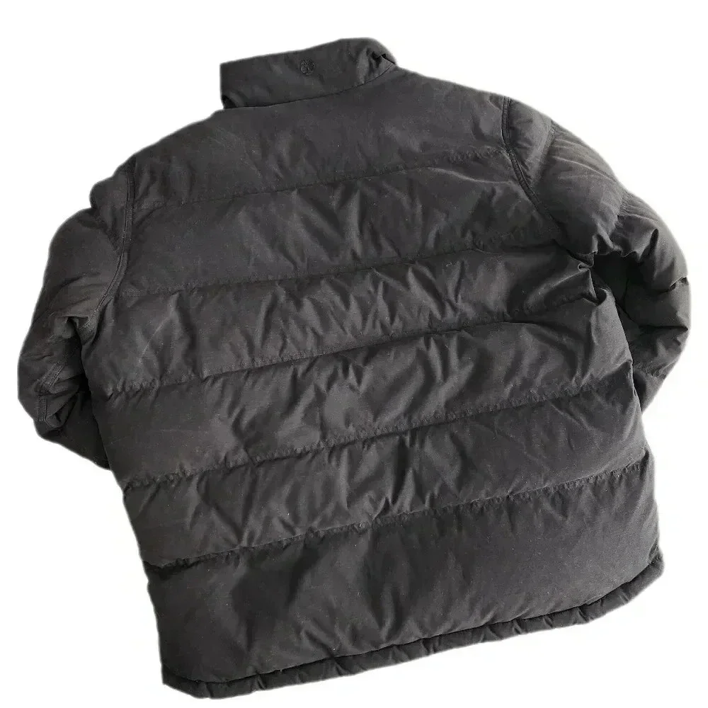 TIMBERLAND Y2K DUCK DOWN Puffer JACKET, Black, Men's XXL - Picture 4 of 14